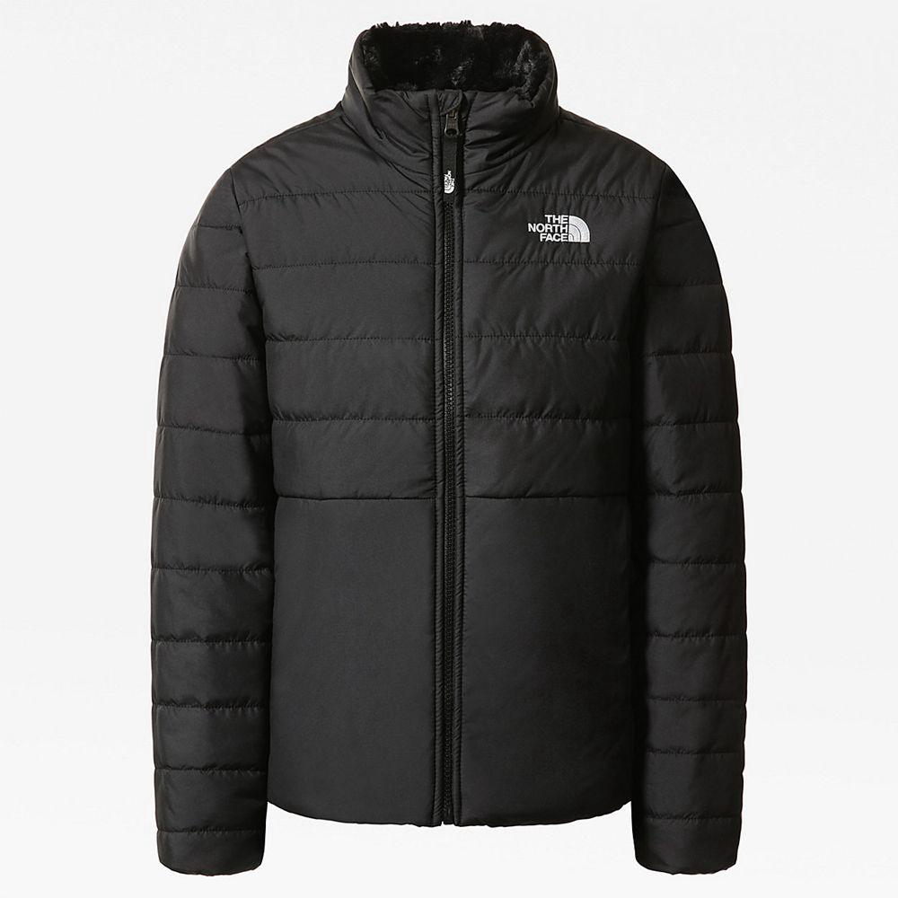 The North Face Reversible Mossbud Swirl Κορίτσια Σακάκι - Μαυρα (AYLM46318)